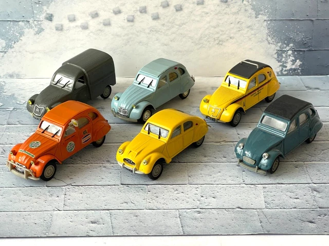 NOREV CITROEN 2CV Azu Van Michelin - Yellow 1:43 - Good Con. - 233 EUR