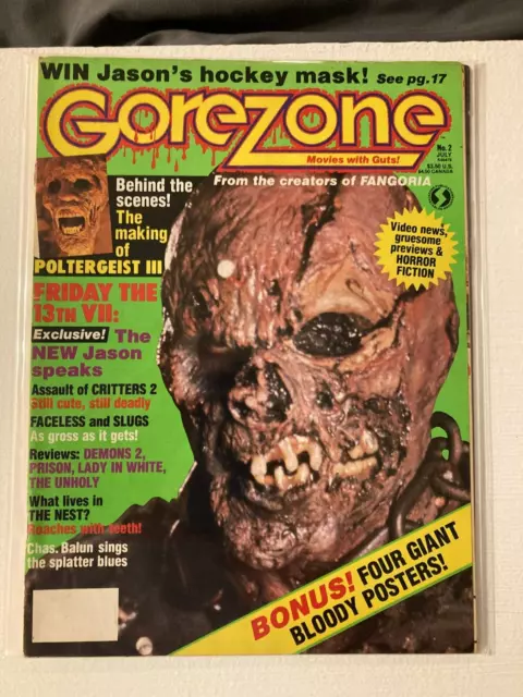 Gorezone No. 2 - July 1988 FRIDAY THE 13TH PART 7