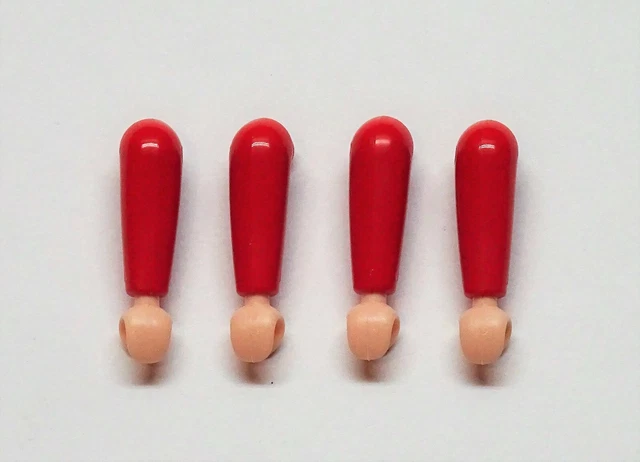 5 Soldats Playmobil Marine Française - Habits Rouges Garde - Occasion