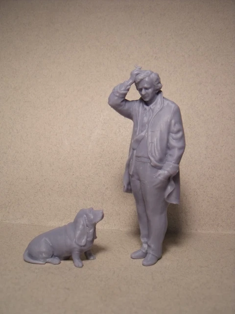 Figurine 1/18 Louane VROOM Non Peinte - Résine Pour Minichamps Norev