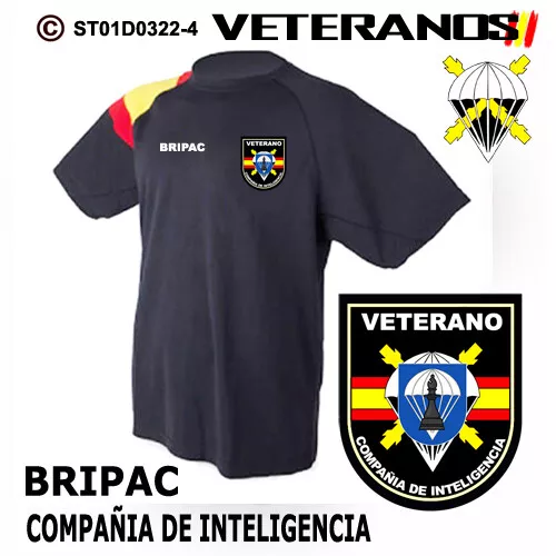 .Camisetas Tecnicas: Veteranos Bripac - Compañia De Inteligencia