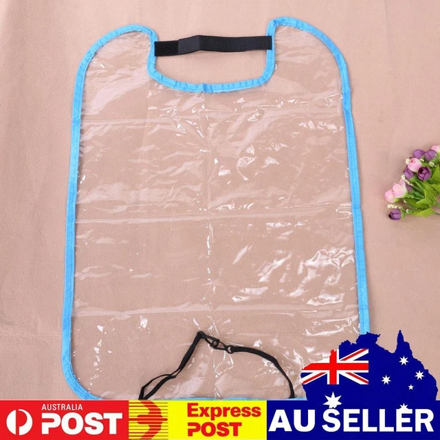 Kids Car Auto Seat Back Protector Cover For Children Kick Mat Mud Blue