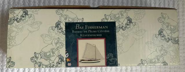 BAY FISHERMAN AM Authentic Models Kit UNUSED in BOX Boat Ship