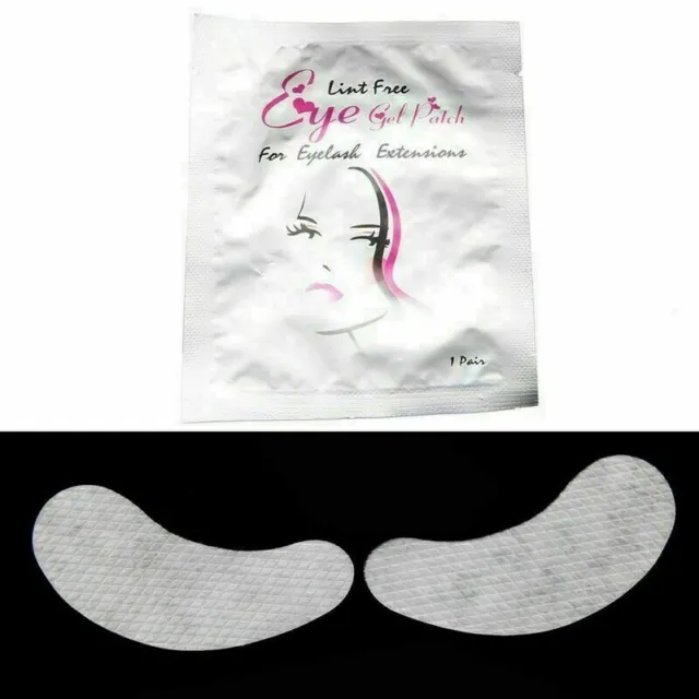 Wimpernverlängerung Eye Gel Patch Pads Eyepads fusselfrei Augenpads