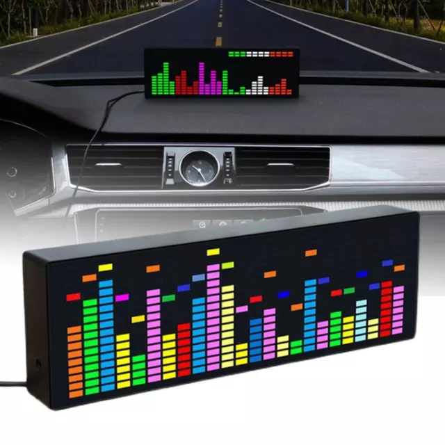 Music-Spectrum Indicator VU Meter RGB Audio Level Display Amp Lifier Board F1Z4