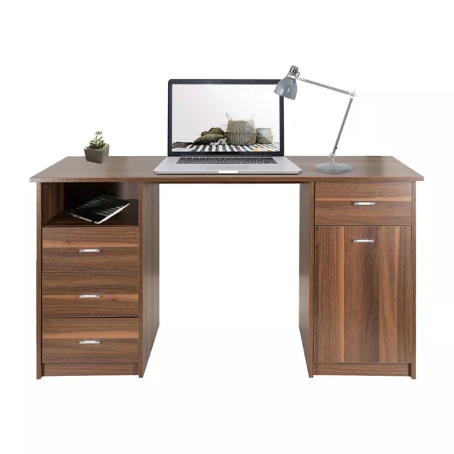 Schreibtisch Computertisch Bürotisch Tisch Arbeitstisch Stauraum Home Office
