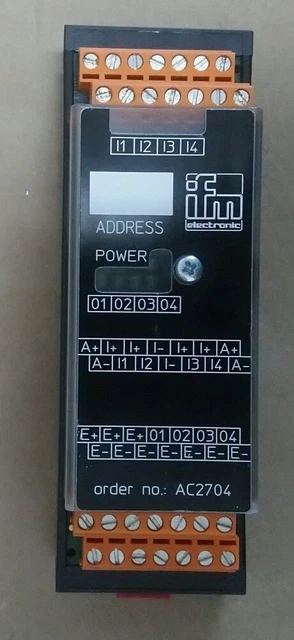 IFM AC2704 Module AS-i 4DI 4DO T ST /#8 I1MG 6629