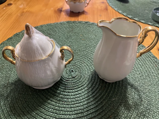 Mitterteich Bavaria Creamer And Sugar Bowl