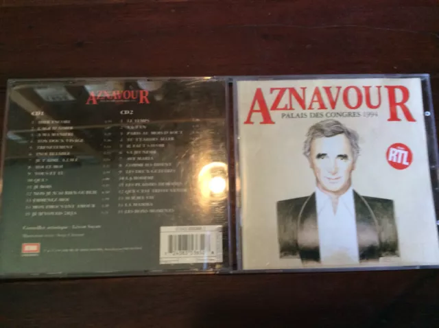 Charles Aznavour - Palais Des Congres 1994 [2 CD Album]  LIVE