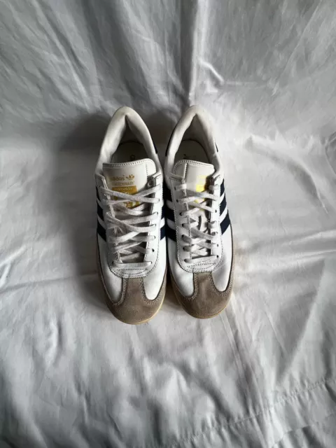 SCARPE DA GINNASTICA Adidas Beckenbauer da uomo bianche UK 8 EU 42