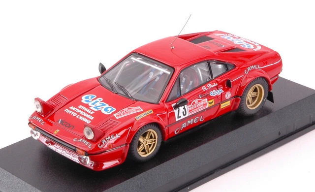 Miniature Ferrari 308 GTB 1/43 - Best #37 Rallye Havirov 1978 - Dantinne BE9825