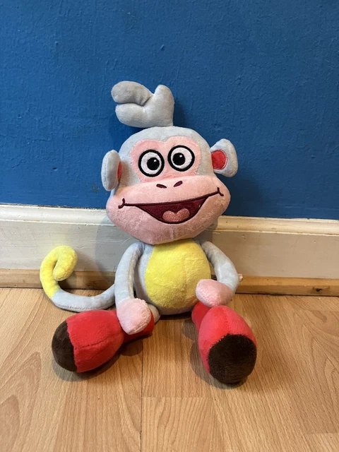 DORA THE EXPLORER Ty Beanie Baby Swiper & Boots Plush 7” Figure Dolls B