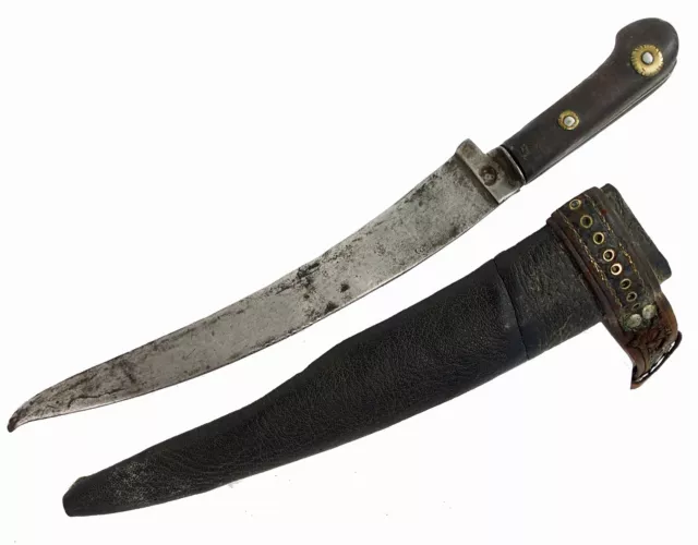 antique Afghan Khyber Knife Straigh Blade Islamic sword dagger messer 18/11 2