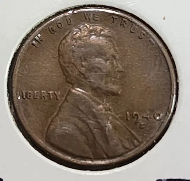 1940 S Double Die Obverse Lincoln Wheat Penny DDO RYB2
