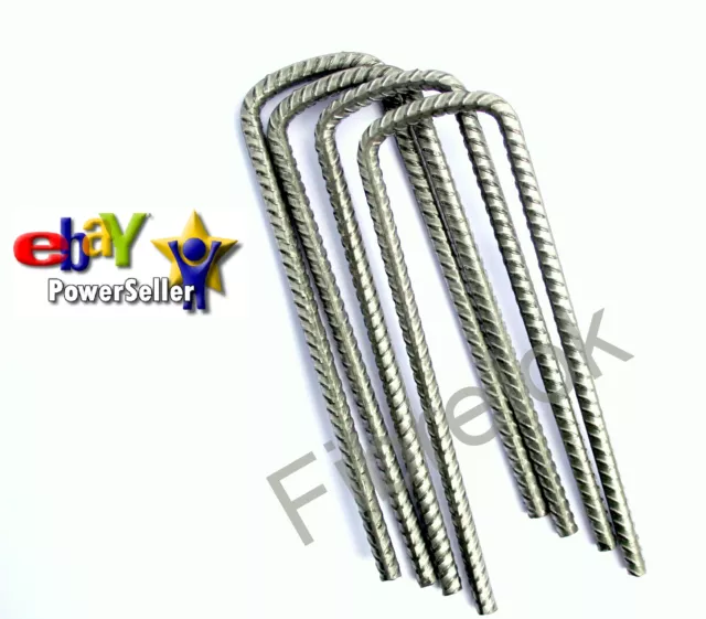 Steel Pegs Turf Reinforcement Grass Protection U Pins Metal Mesh Heavy Duty