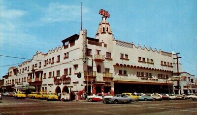 RPPC Hotel Caesar Tijuana Baja Mexico 1966 Real Photo Postcard UNP