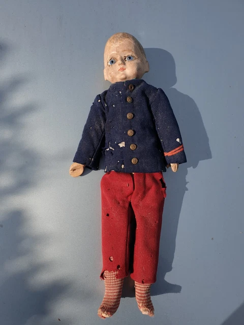 RARE et SUPERBE POUPEE SCHMIDT 19e SIECLE ETAT D ORIGINE - POUPEE RARE et SUPERBE POUPEE SCHMIDT 19e SIECLE ETAT D ORIGINE - POUPEE