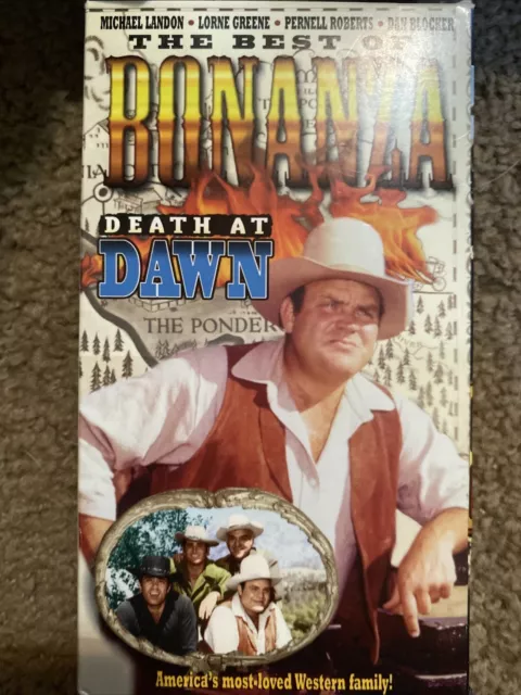 The Best Of Bonanza: Death At Dawn (VHS 1991) Michael Landon, Lorne Greene