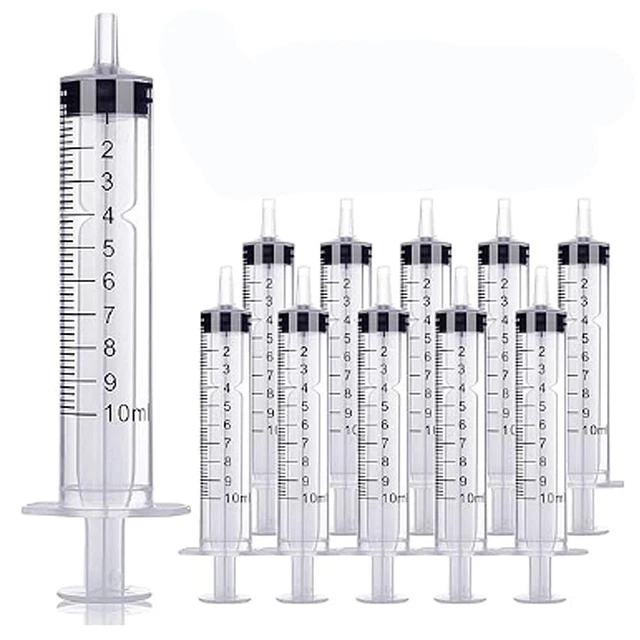 30Pcs Transparent Large Syringes Tools  Industrial & Scientific