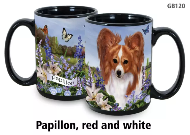 Garden Party Mug - Red and White Papillon