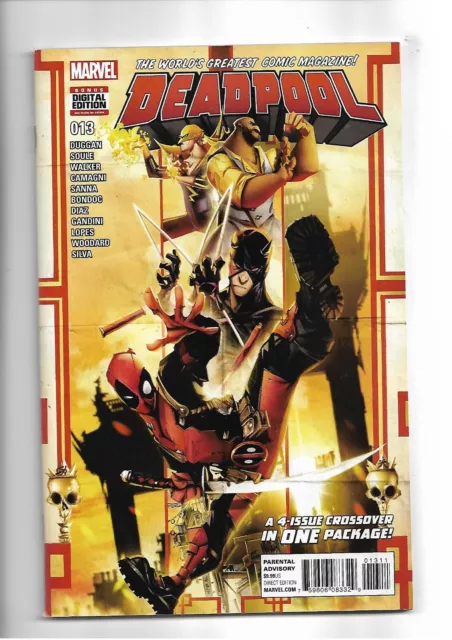 Marvel comics - Deadpool Vol.6 #13  (Aug'16) Near Mint