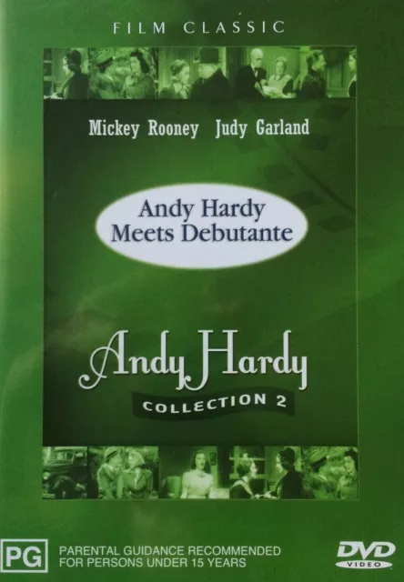 Andy Hardy Meets Debutante Collection 2 DVD Comedy Aus Stock NEW