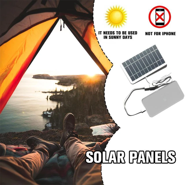 Kit Pannello Solare 25W 5V Ricarica Batteria Solare Banca Di Kit Pannello Solare 25W 5V Ricarica Batteria Solare Banca Di