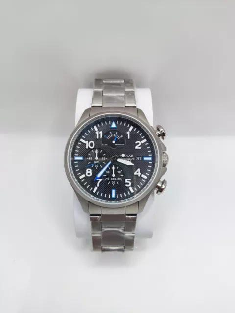 PULSAR MEN S CHRONOGRAPH Digital Aad Analogue Black Rubber Watch