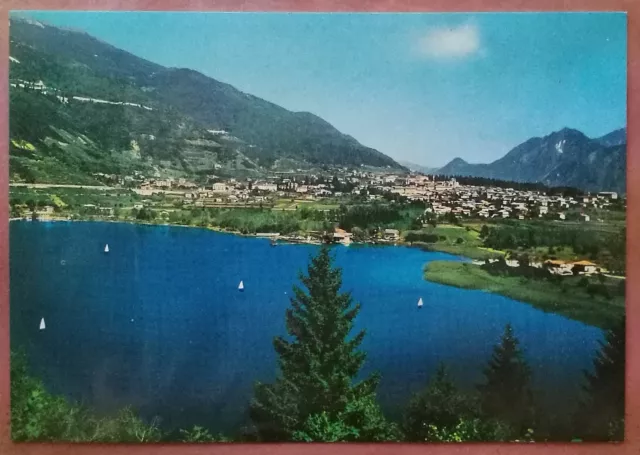 LEVICO TERME (Trento) M. 506 - VEDUTA GENERALE COI DUE LIDI 1967