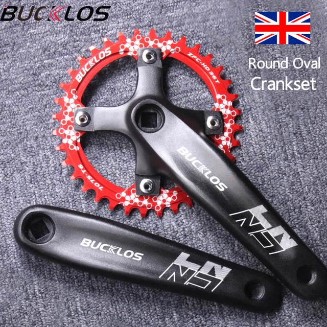 104BCD Bike Single Chainset 30-42T Narrow Wide Chainring MTB Crankset Sprocket