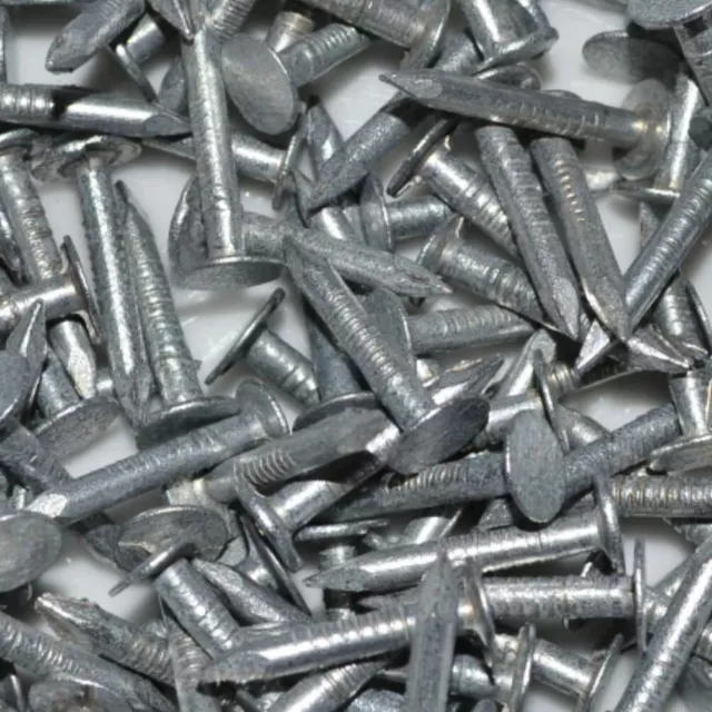 CLOUT / FELT / ROOF NAILS GALVANISED SHED Large Head Sizes 13mm 20mm 25mm 30mm !
