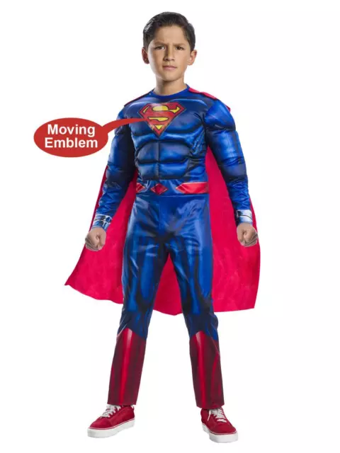 Superman Deluxe Lenticular Child Costume - Small - Rubies