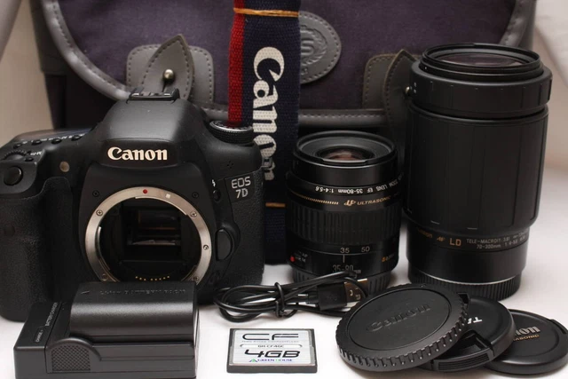 CANON EOS 7D W Lens Set 178 $573.12 - PicClick CA CANON EOS 7D W Lens Set 178 $573.12 - PicClick CA