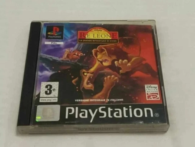 LE ROI LION La Formidable Aventure de Simba sur Playstation 1 - PS1 FR