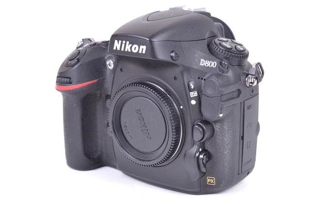 Nikon D800 36.0 MP Digital SLR Camera Body Shutter Count 60,000 #T03786