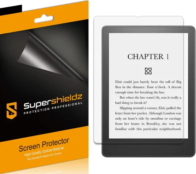 (3 Pack)  Anti-Glare (Matte) Screen Protector Designed for All-New Kindle Paperw