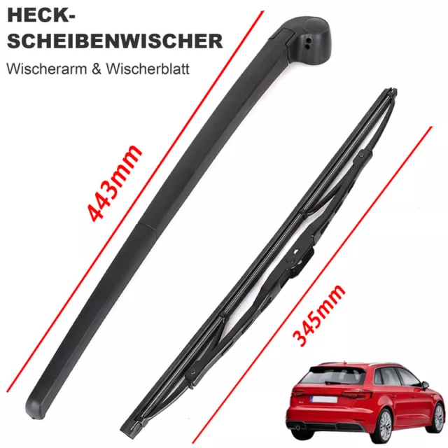 Heckscheibenwischer Wischerarm Hinten Für Audi A3 8P1 Sportback A4 Avant 8ED B7