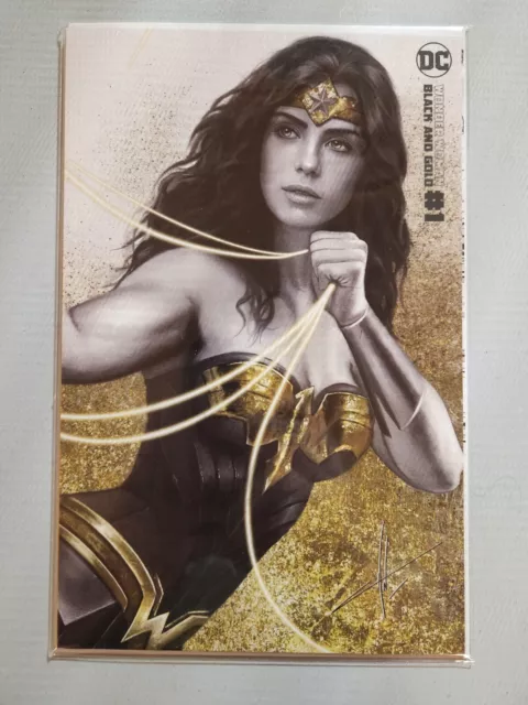 Wonder Woman: Black and Gold 1 Carla Cohen cover art#2 (2021,DC) NM Comics Elite