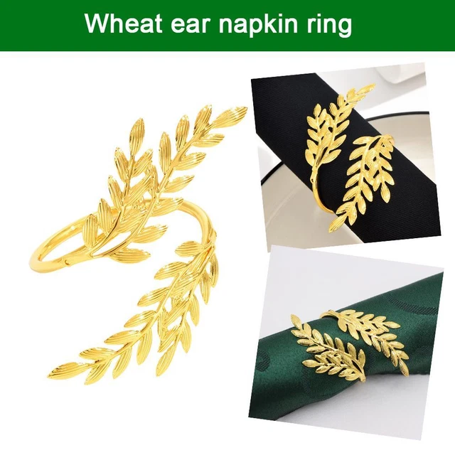 Anneaux De Serviette De NoëL Lot De 12 Anneaux De Serviette De Flocon De Neige Strass Et Ronds