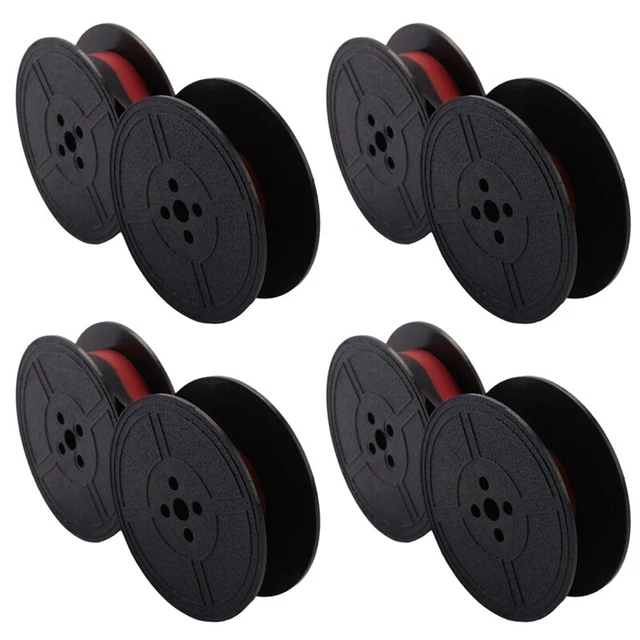 4 Pack Macchina da Scrivere Nastro Parte di Ricambio Doppia Bobina Macchina T9U4