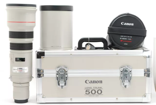 【NEUWERTIG - IM KOFFERRAUM】Canon EF 500 mm f/4,5 L USM ULTRASCHALL-Teleobjektiv aus Japan
