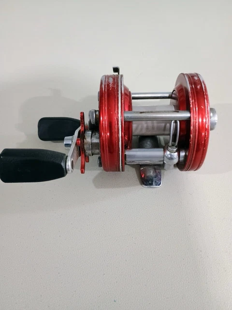 ABU AMBASSADEUR RED No. 5000, Svangsta, Sweden Vintage Reel No