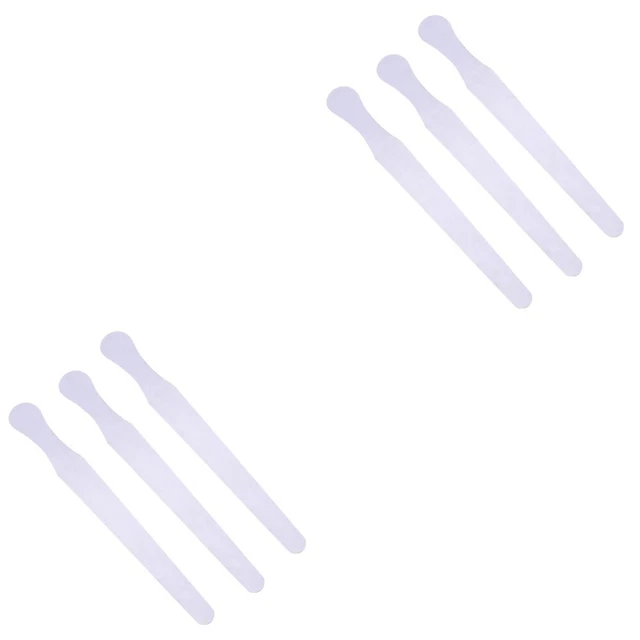 6 pcs Abaisse-Langue Métal Abaisse-Langue Abaisse-langue Bâton