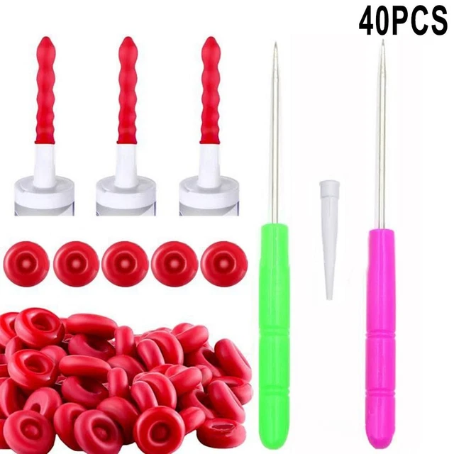 33/40 Calfeutrage Casquette Kits Scellant Économiseur Ouvert Calfatage Tube Fit