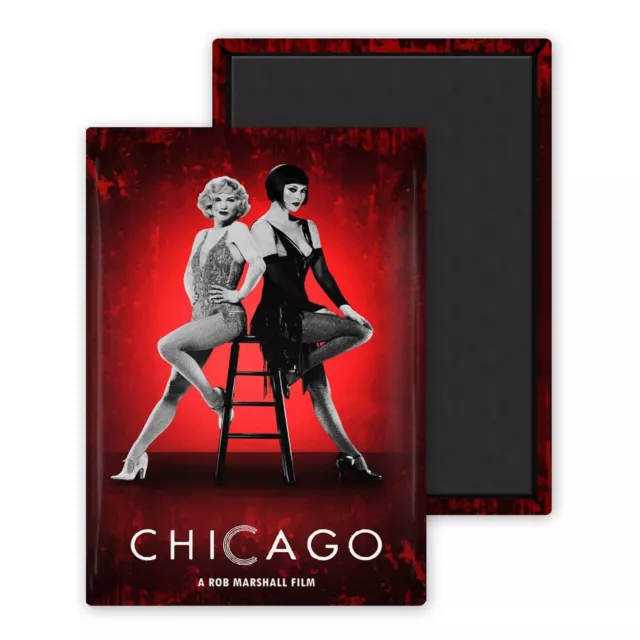 Chicago Affiche Film Cinéma-Magnet Frigo 54x78mm