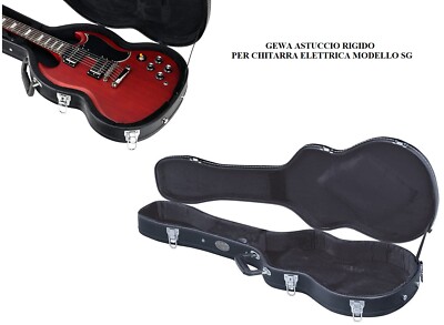 GEWA GEWA Astuccio Rigido Custodia Case per Chitarra Elettrica Modello SG DIAVOLETTO 