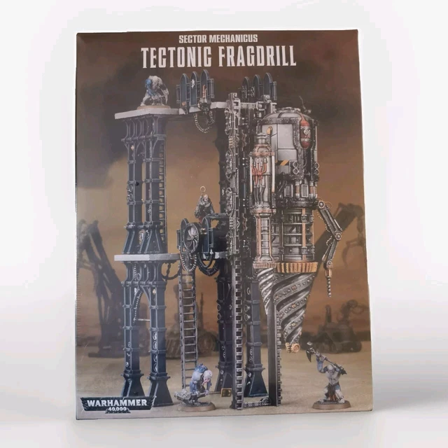 TECTONIC FRAGDRILL NEW Sealed Sector Mechanics Warhammer 40k GW Terrain ...