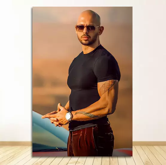 Andrew Tate Top G  Canvas Poster