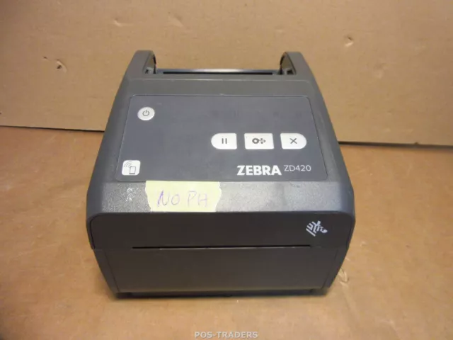 Zebra ZD420 Thermal Printer 203dpi 4" USB/LAN/BT ZD42042-D0EE00EZ - NO PRINTHEAD