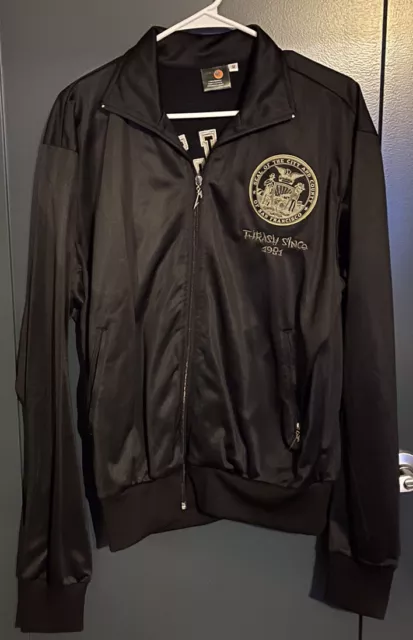 METALLICA Black Track Jacket Size Medium